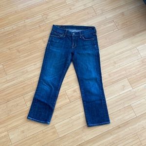 Citizens of Humanity cropped Jean with stretch